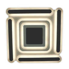 Світильник LED smart MATRIX з пультом 120Вт 3000-6000K 9600Lm Квадратний Чорний 220505